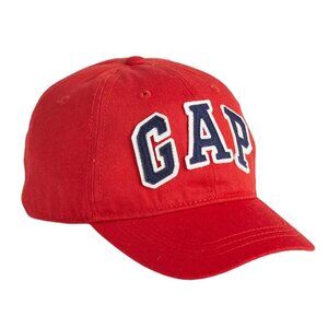 Gap Baby Kids Toddler Boy Girl Logo Baseball Cap Red Hat Small 2 – 3 Years